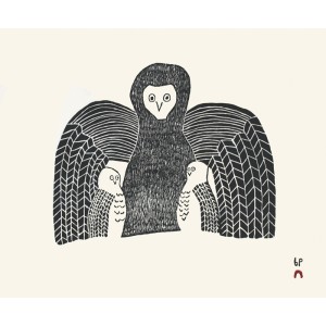 24- NAPACHIE TOONOO       - Enfolding Owl