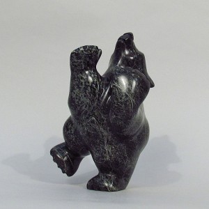 OTTOKIE SAMAYUALIE  1980-         2 Way Dancing Bear  (V17875)  SOLD