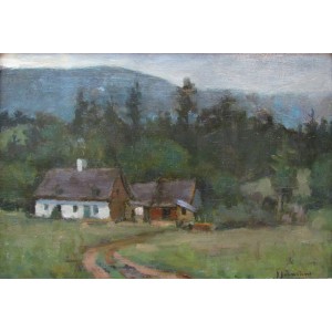 JOHN Y. JOHNSTONE, RCA 1887-1930 - Farm House, ca 1920