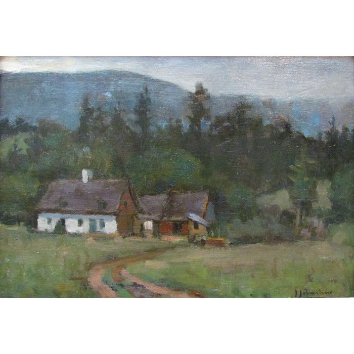 JOHN Y. JOHNSTONE, RCA 1887-1930 - Farm House, ca 1920