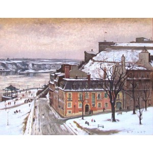 ROBERT PILOT, RCA   1898-1967       Québec in Winter